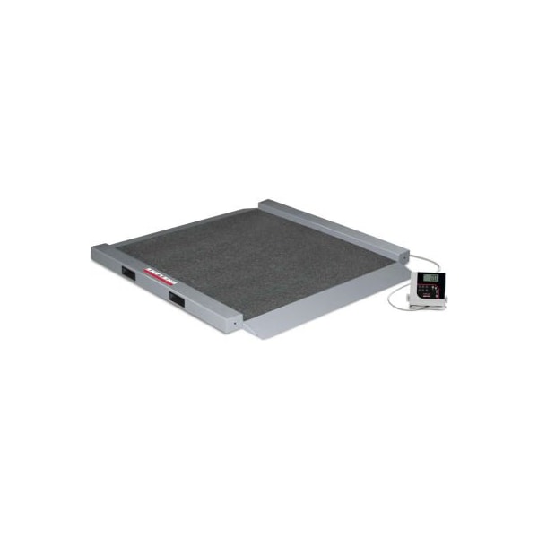 Rice Lake Weighing Systems Rice Lake RL-360-6 Dual-Ramp Portable Bariatric Wheelchair Scale, 1000 lb x 0.2 lb 150704 - main